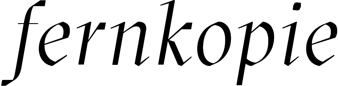 Fernkopie Logo